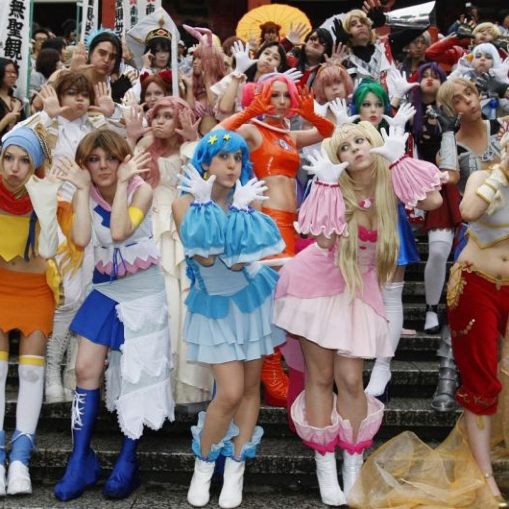Парад аниме в Японии